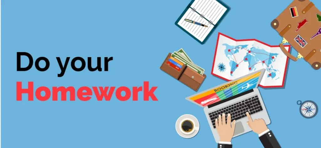 Do your homework