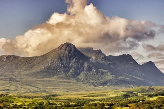 ENJOYING THE ISOLATION OF BEN LOYAL IN THE SCOTTISH HIGHLANDS