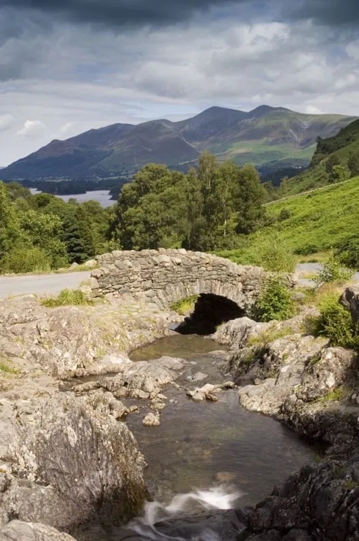 THE VIEWS FROM SKIDDAW IN THE LAKE DISTRICT NATIONAL PARK, ENGLAND