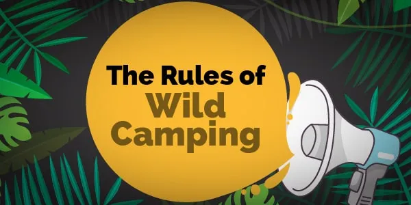 the rules of wild camping