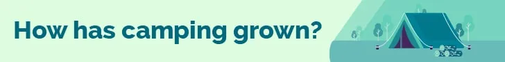 how has camping grown