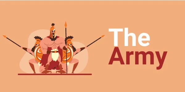 the army