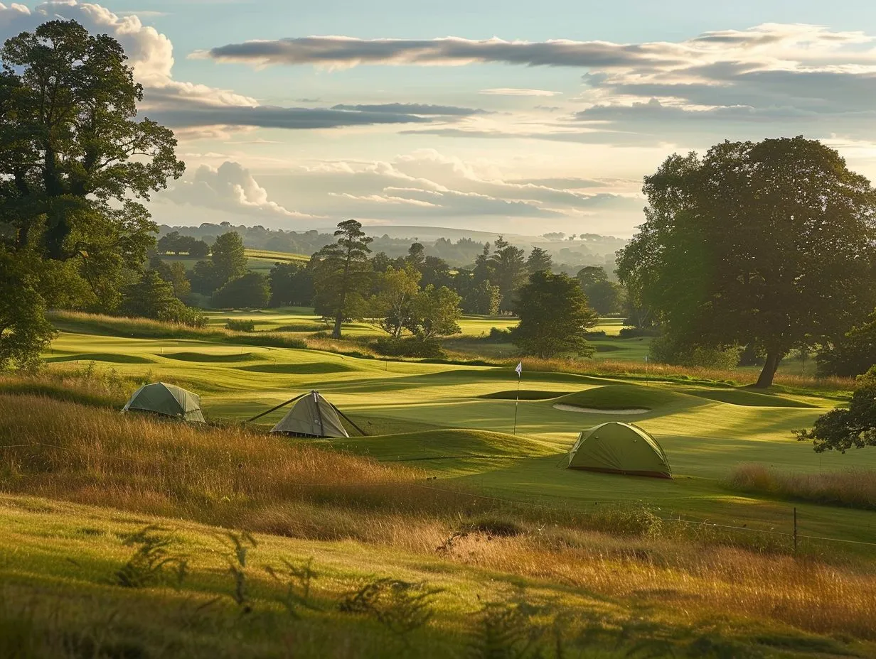 Camping Near Golf Courses In Britain