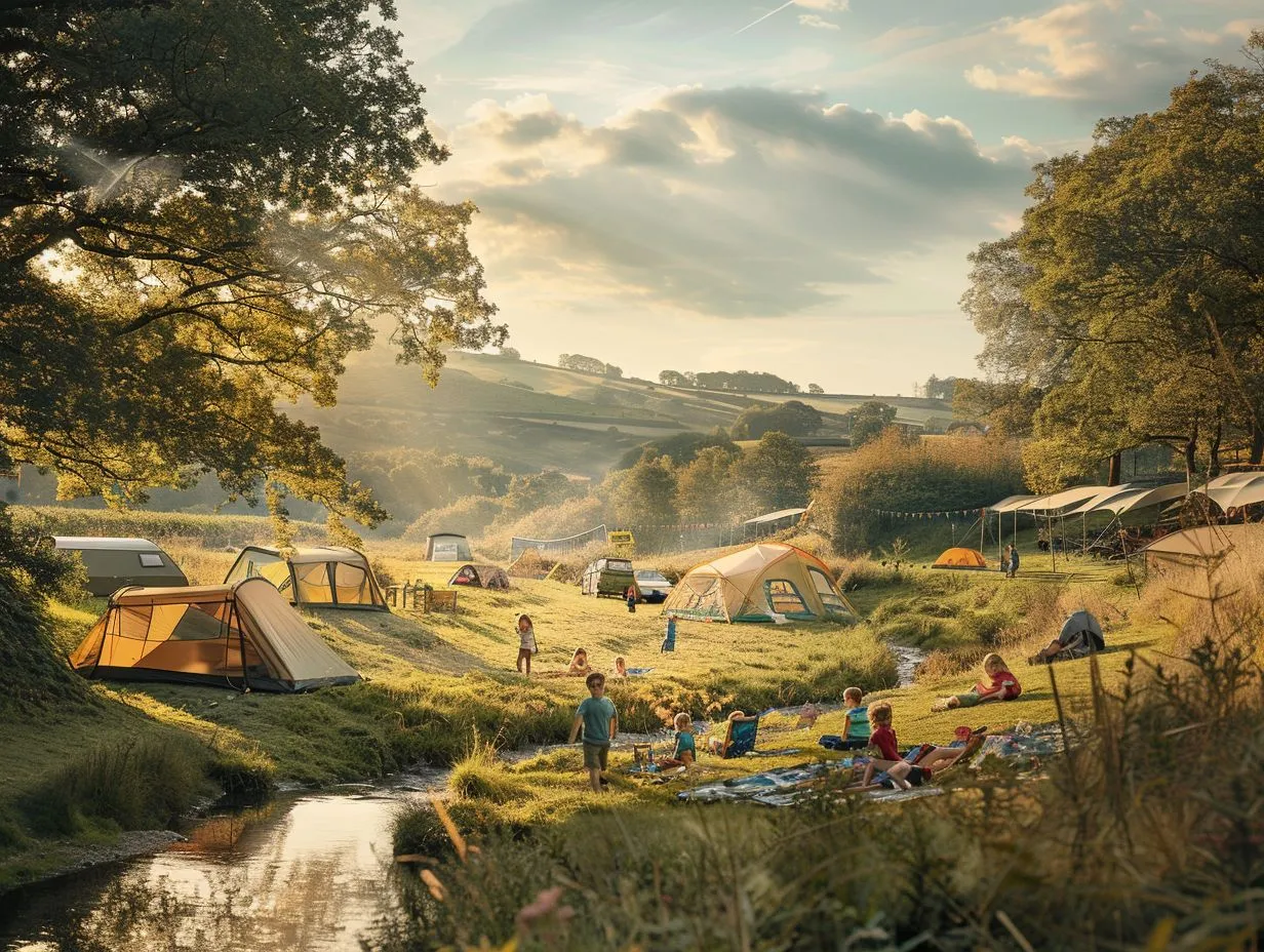 Are there any age restrictions for children at campsites?