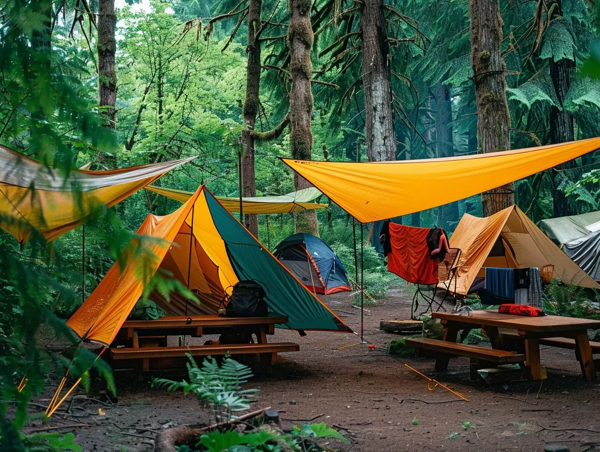 The Best Tarp Setups For Camping