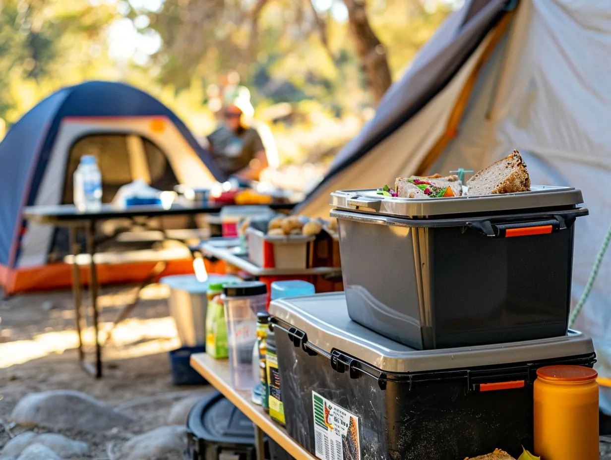 Tips For Safely Storing Food While Camping