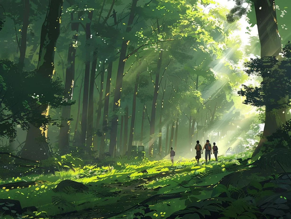Discovering Ancient Forests Near Campsites