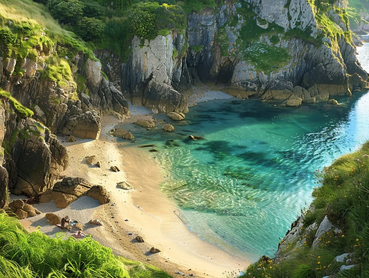Discovering Britains Secret Beaches And Cove Campsites