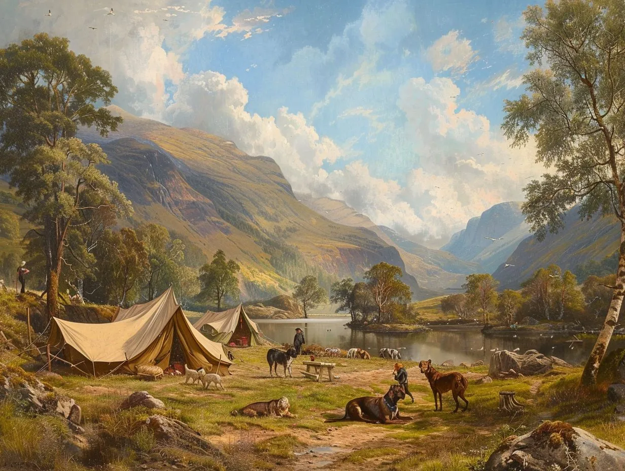 Dogfriendly Camping Sites In Scotland