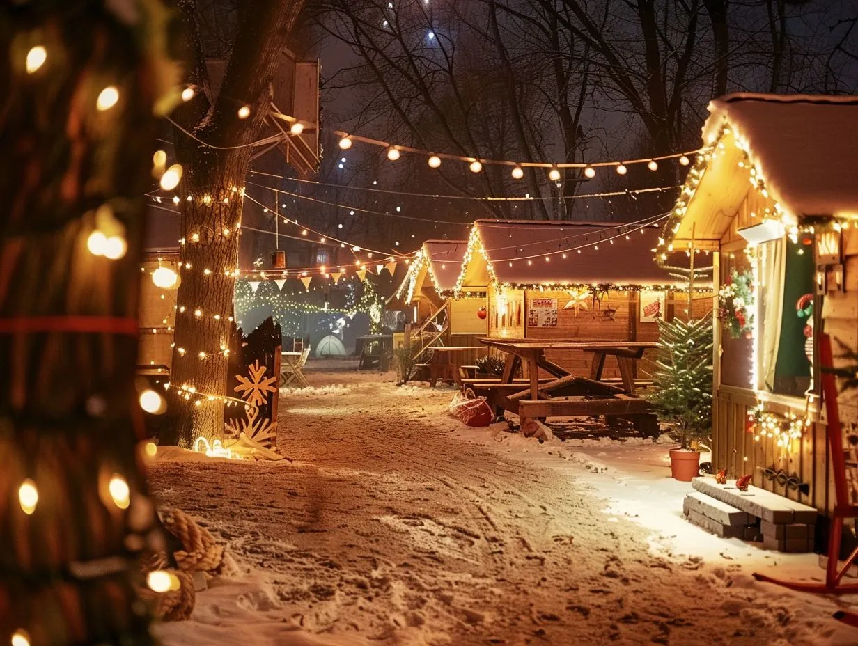 Festive Camping Christmas Markets Near Campsites