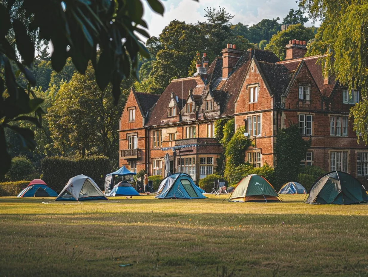 Guide To Camping In Britains Historic Homes