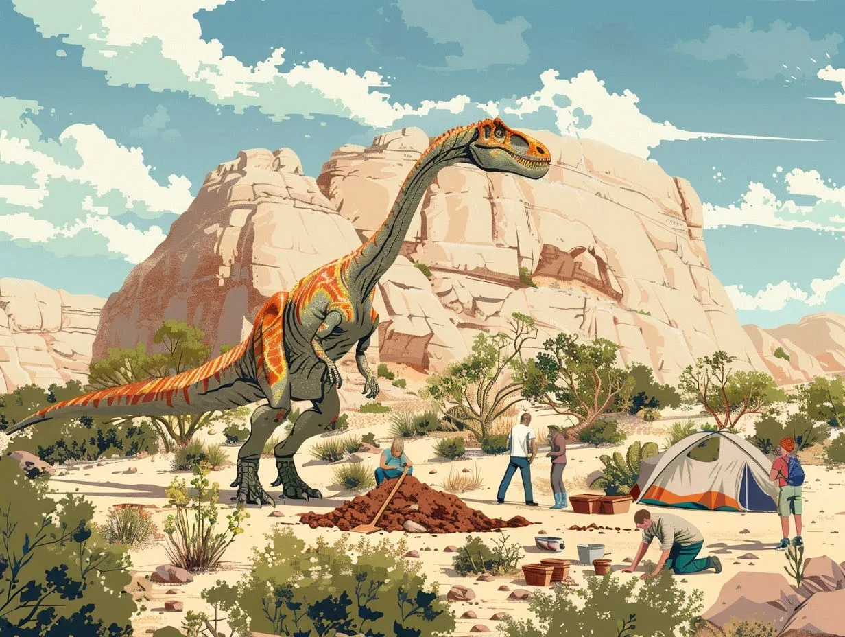 The Best Campsites For Dinosaur Fossil Hunting