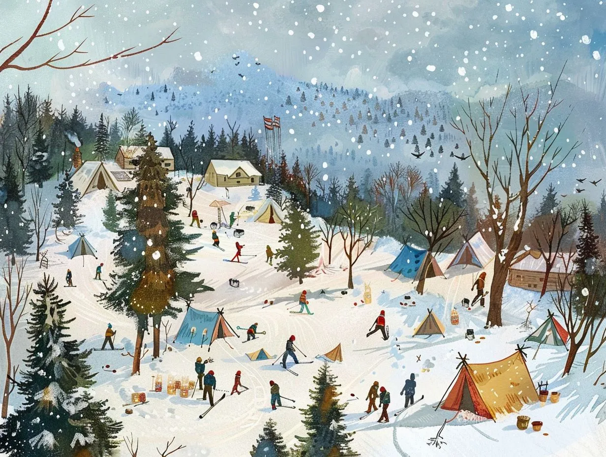 The Best Campsites For Winter Sports