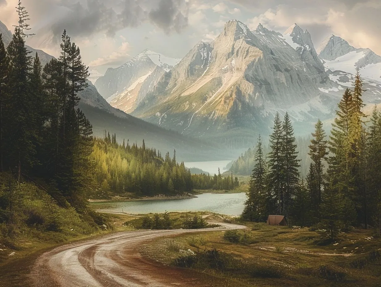 Planning Your Scenic Drive to a Campsite